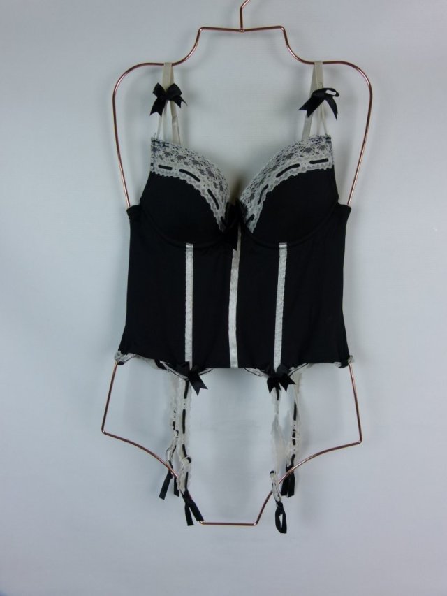 No Secret gorset pas do pończoch 34C / 75C