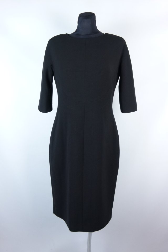 Hobbs grubsza sukienka ołówkowa do kolan 12 / 40