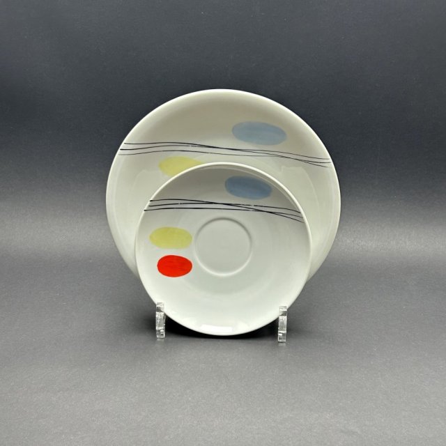 Talerzyk i podstawka pikasiak Julita Wawel Wałbrzych vintage