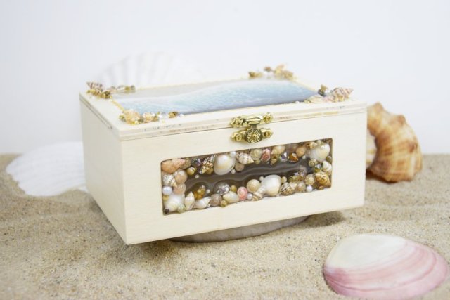 Szkatułka XL morskie wspomnienia 05
