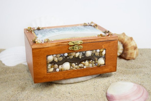 Szkatułka XL morskie wspomnienia 06