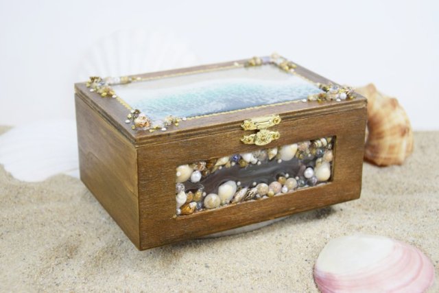 Szkatułka XL morskie wspomnienia 07