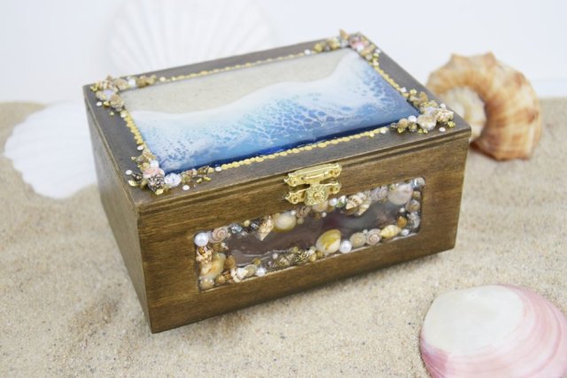Szkatułka XL morskie wspomnienia 08