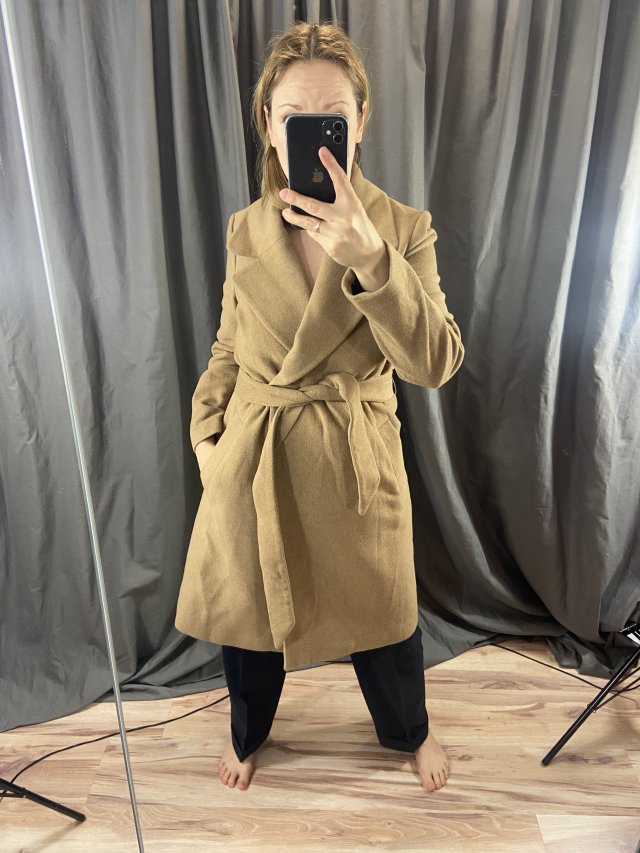 klasyczny wiosenny płaszcz