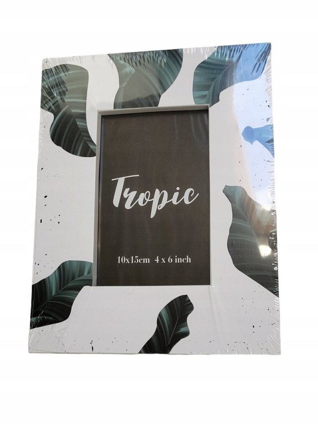TROPIC Tropikalne Liście ramka decor NOWA