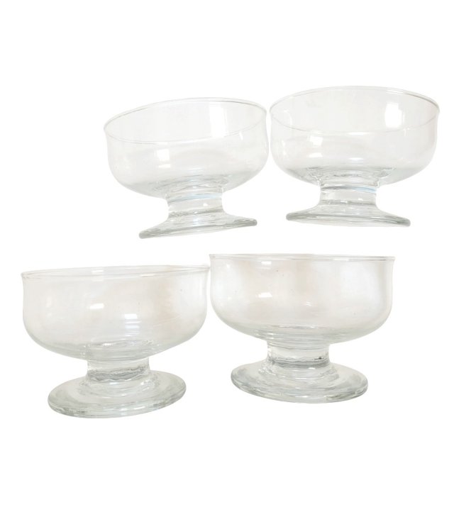 Pucharki na lody desery szklane 4szt