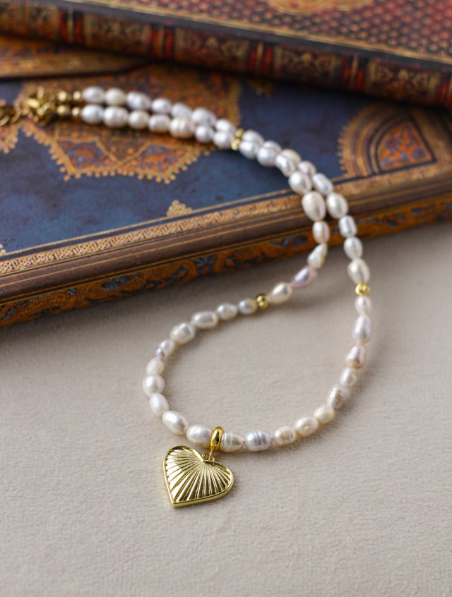 NASZYJNIK VINTAGE HEART