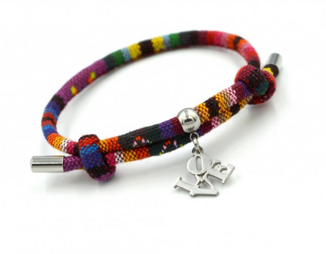 BRANSOLETKA BOHO REGULOWANA MONTEZUME LOVE