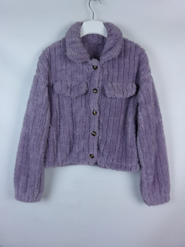 krótka kurtka z polaru / L