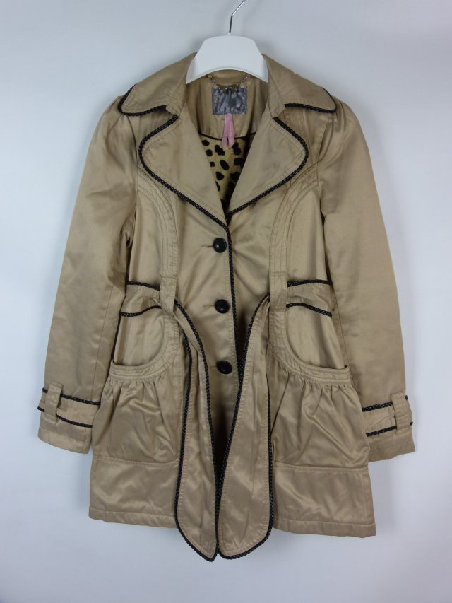 Lipsy przejściowy płaszcz trencz / S