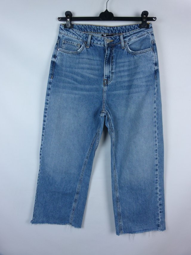 V by Very proste spodnie jeans 7/8 dżins 12 / 38