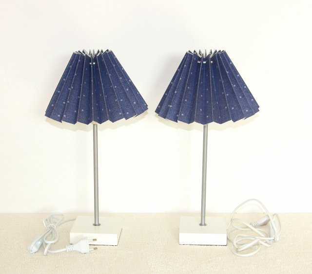Lampki nocne Blue Night 2 sztuki