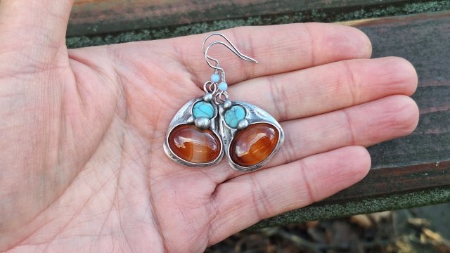 Rzut w oko - kolczyki