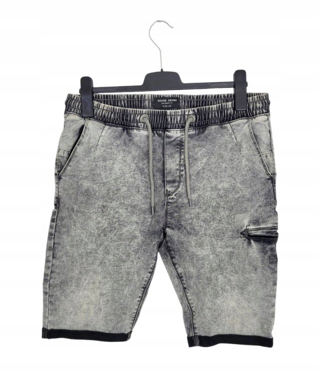 HOUSE spodenki męskie elastyczne joggery W32 / L34