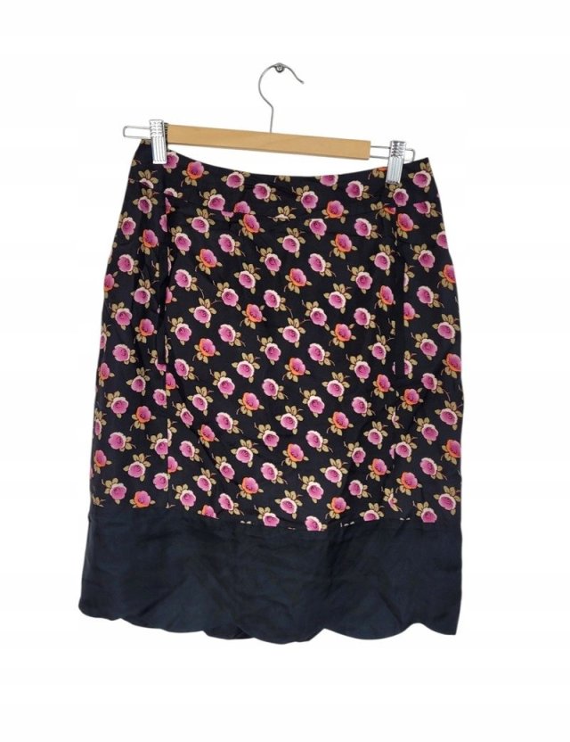 MONSOON spódnica damska JEDWAB wzór 38 M