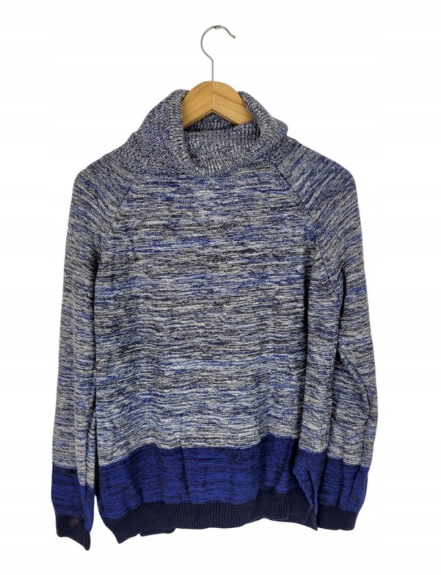 ANTI BLUE sweter damski melanż golf 40 L