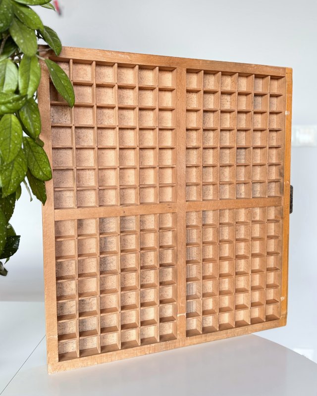 Kaszta, szuflada drukarska, półka dla kolekcjonera