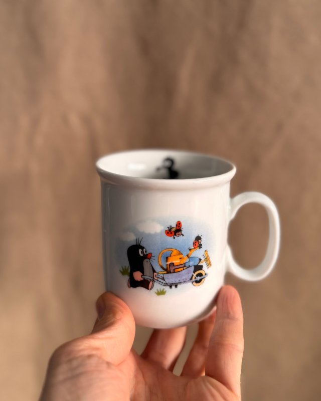 Kubek z Krecikiem, czechosłowacka kreskówka z lat 70 XX w.