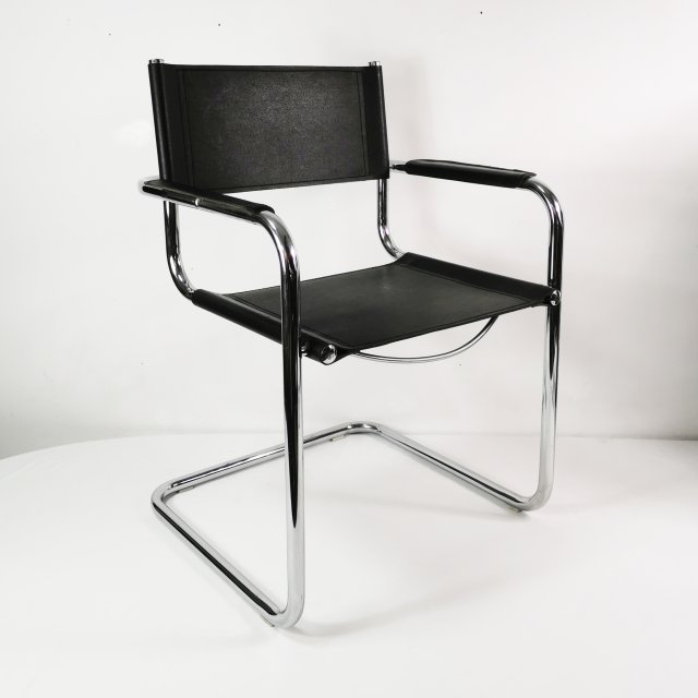 Krzesło bauhaus, proj. M. Stam, Włochy, lata 80