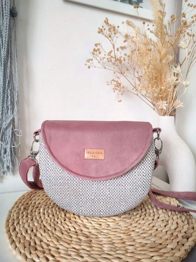 Listonoszka z klapką plecionka