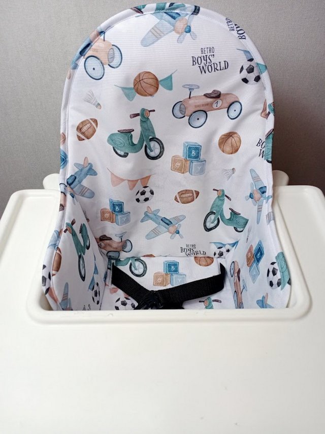 PODUSZKA, WKŁADKA DO KRZESEŁKA IKEA-ANTILOP-AUTA, SKUTERY