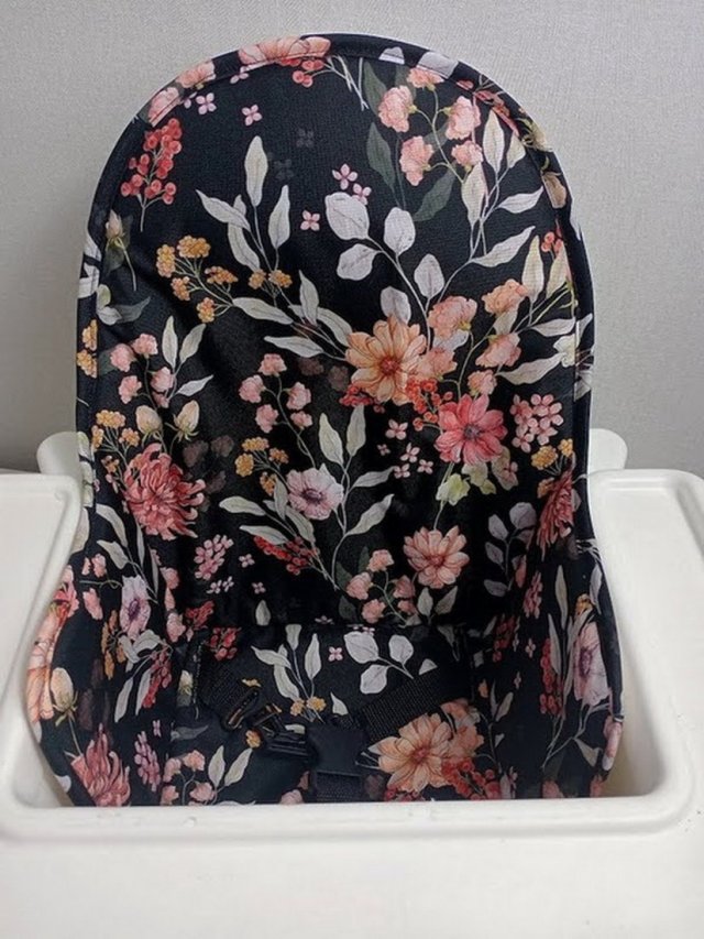 PODUSZKA, WKŁADKA DO KRZESEŁKA IKEA-ANTILOP-ŁAKA NOCĄ