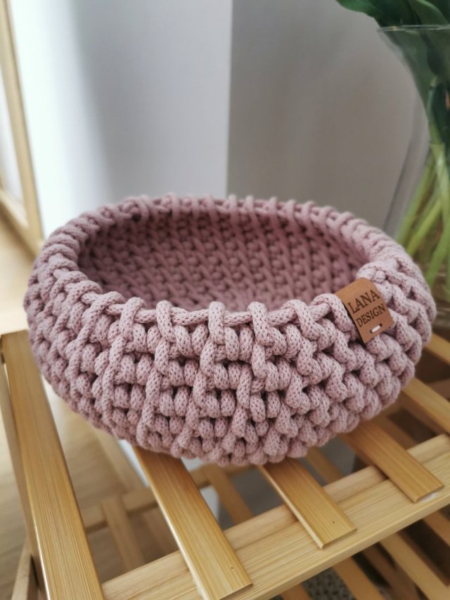 Kosz ozdobny do salonu