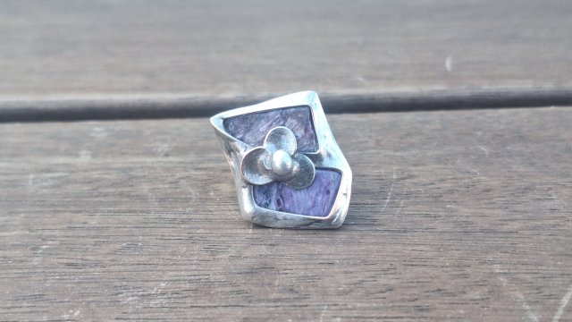 Czaroity i wiosna - pierścionek regulowany