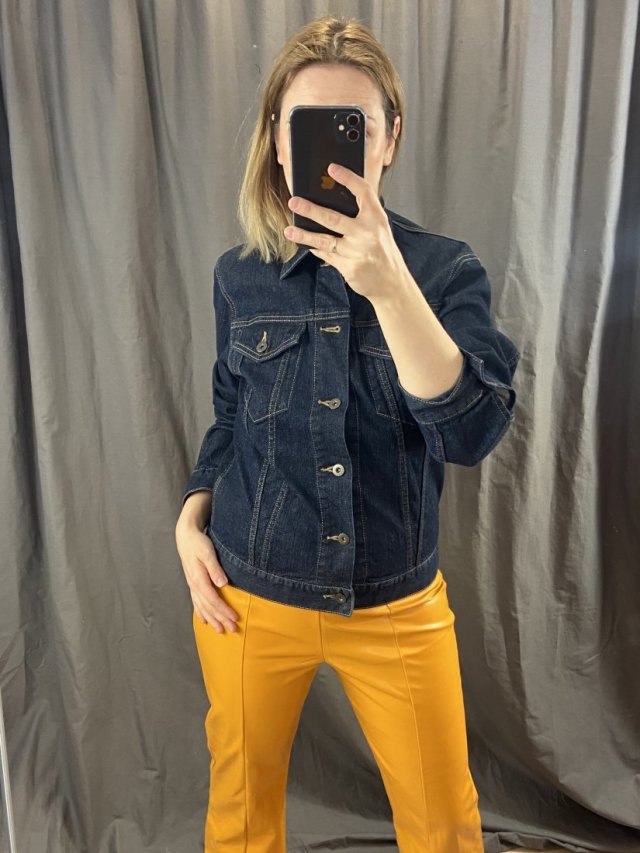 Uniqlo jeasnowa kurtka