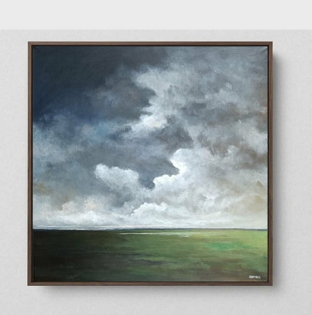 Gdy dzień się kończy - obraz akrylowy formatu 60/60 cm