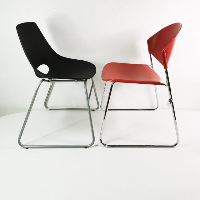 Postmodernistyczne, designerskie Włoskie krzesła - komplet 2 szt