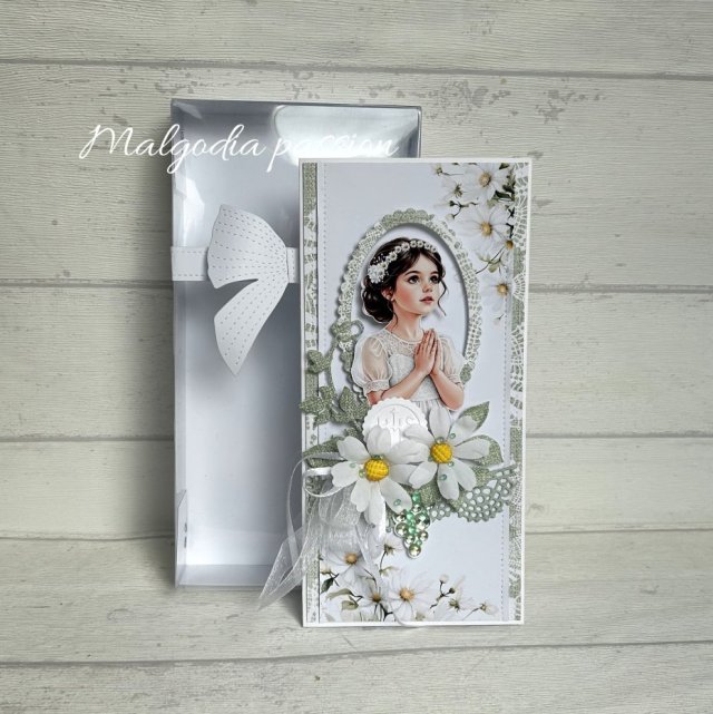 Kartka gratulacyjna na komunię