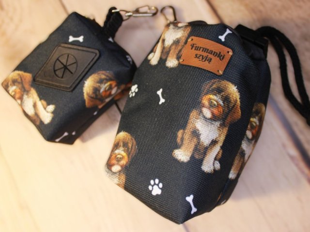 Zestaw saszetka na smaczki i woreczki # lagotto