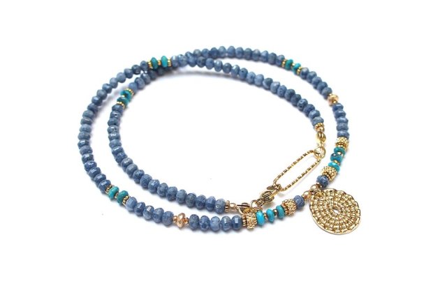 Sea collection - Koral blue vol. 2 /choker/ 02.10.25