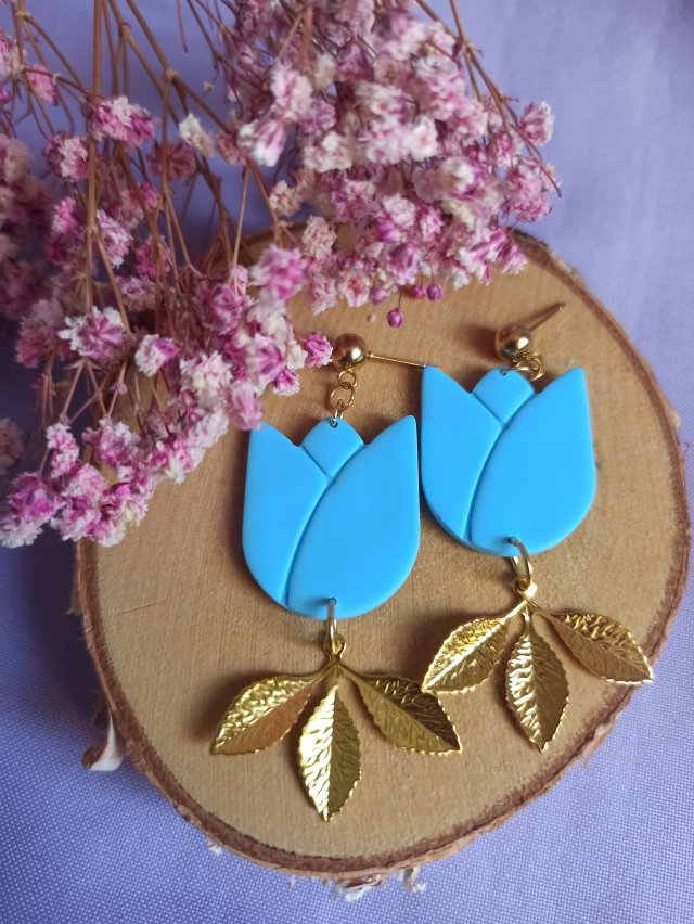 Kolczyki z gliny polimerowej