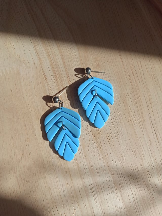 Kolczyki z gliny polimerowej