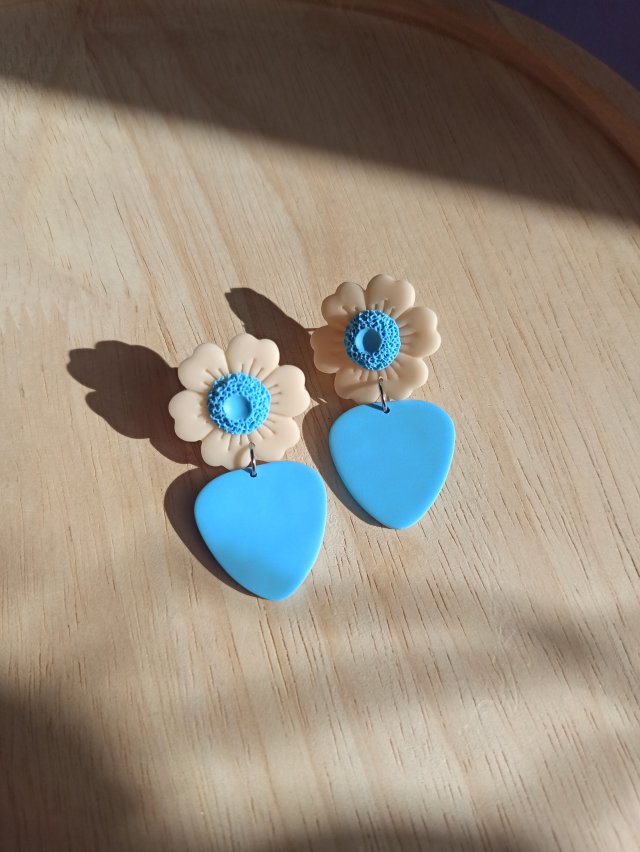 Kolczyki z gliny polimerowej