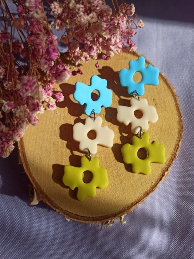 Kolczyki z gliny polimerowej