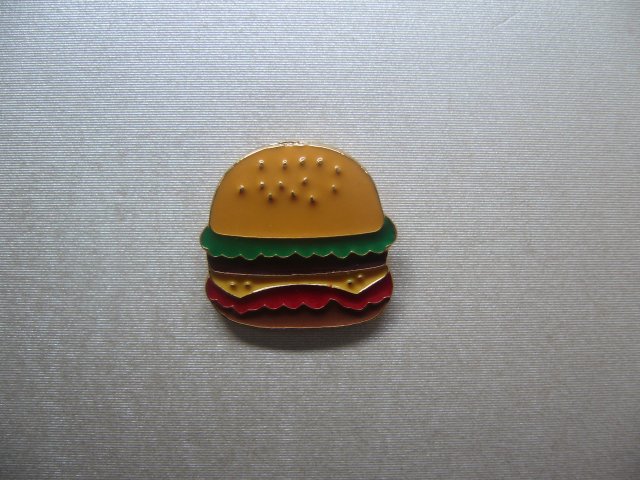 PIN PRZYPINKA HAMBURGER