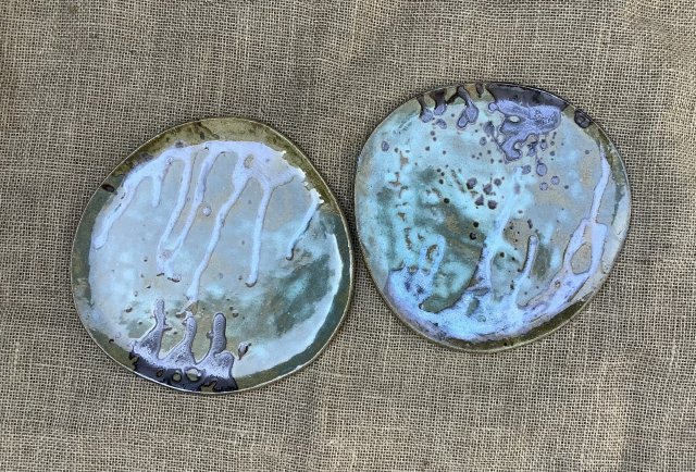 Duże talerze ręcznie robione