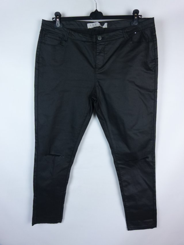 Denim Co Primark woskowane powlekane spodnie 20 / 48