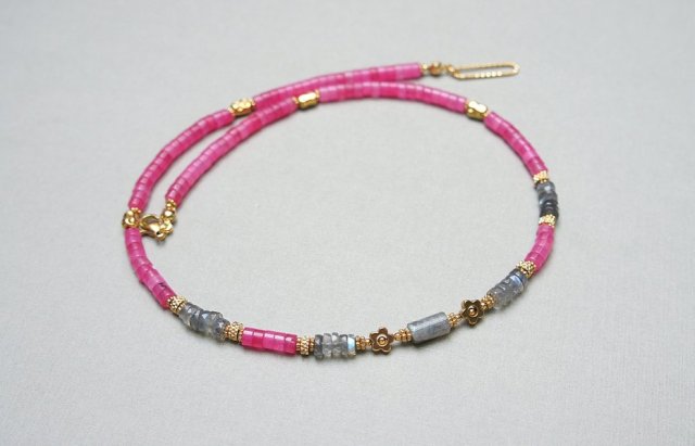 Jadeit amarant /choker/ 06.04.25 - Szlachetna kolekcja