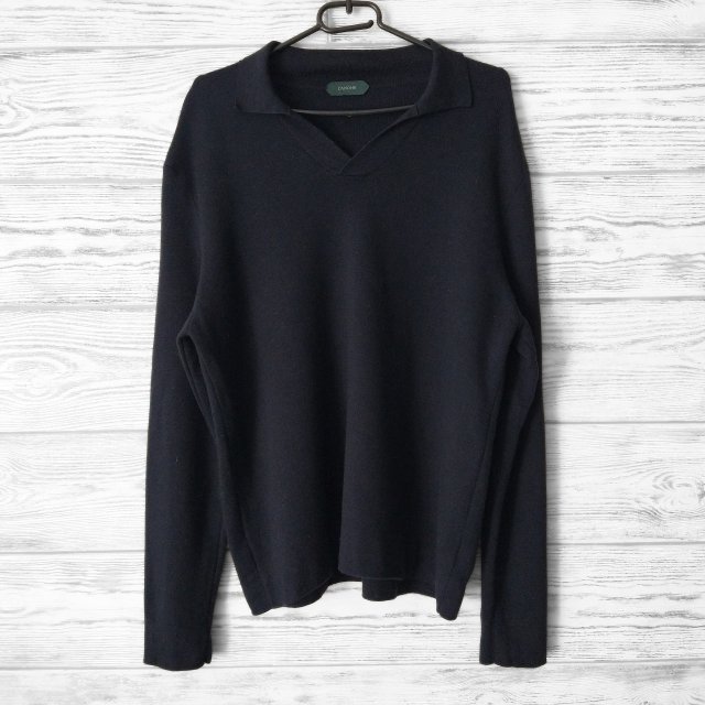 Zanone 100% wełna luksusowy sweter (Vs)