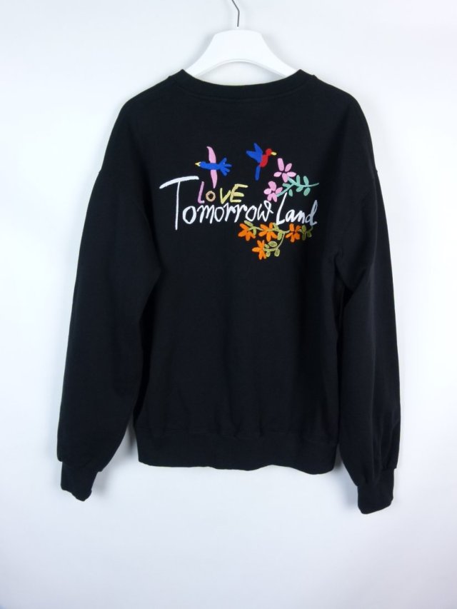 Tomorrowland bluza oversize bawełna haft / M