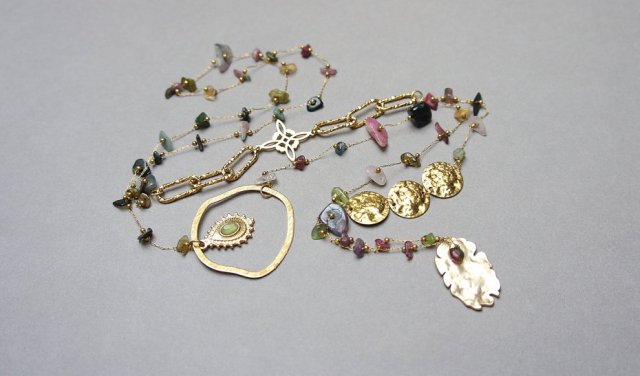 Sautoir /Turmaliny/ 08.01.26 - długi naszyjnik