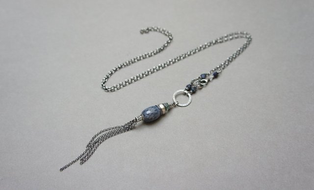 Sapphire - naszyjnik