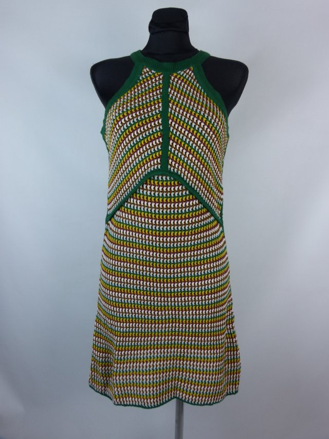 ZARA Knit swetrowa sukienka bawełna / L mex. 30 z metka