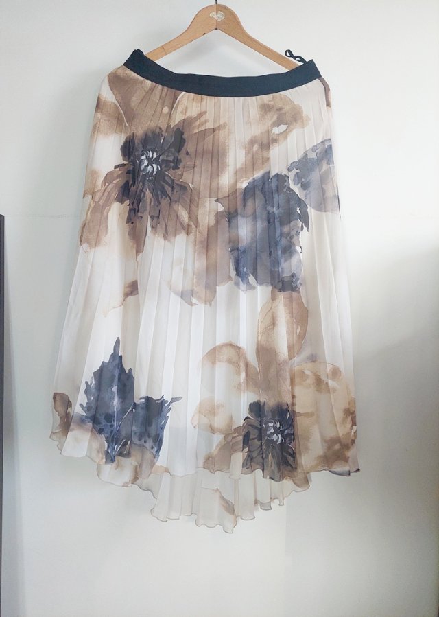 cotton club plisowana na gumie