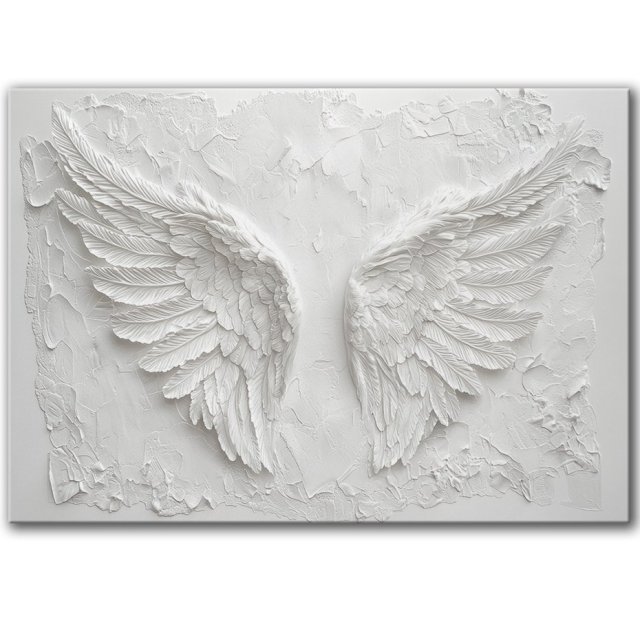 Obraz na płótnie - 100x70 cm Skrzydła anioła (1-0718)