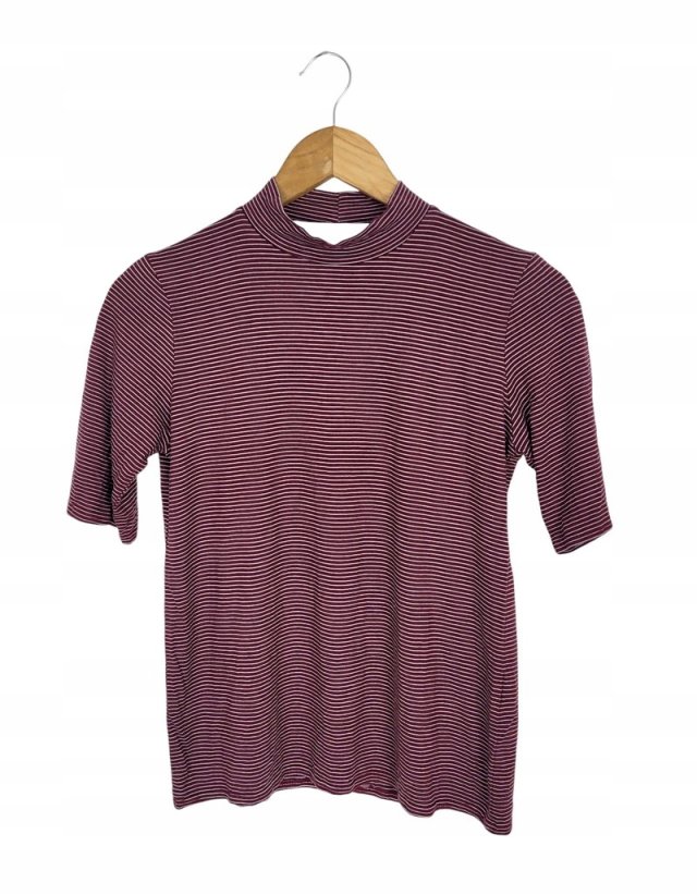 SISTERS POINT bluzka wycięte plecy prążki 36 S